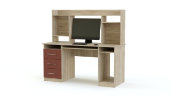 Компьютерный стол МБ 34.1 BMS с тумбой