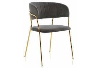 Стул на металлокаркасе Kamelia со спинкой