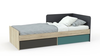Кровать с 2-мя ящиками Jackie BMS от 5 лет