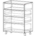 Схема сборки Комод Пенелопа 1 BMS