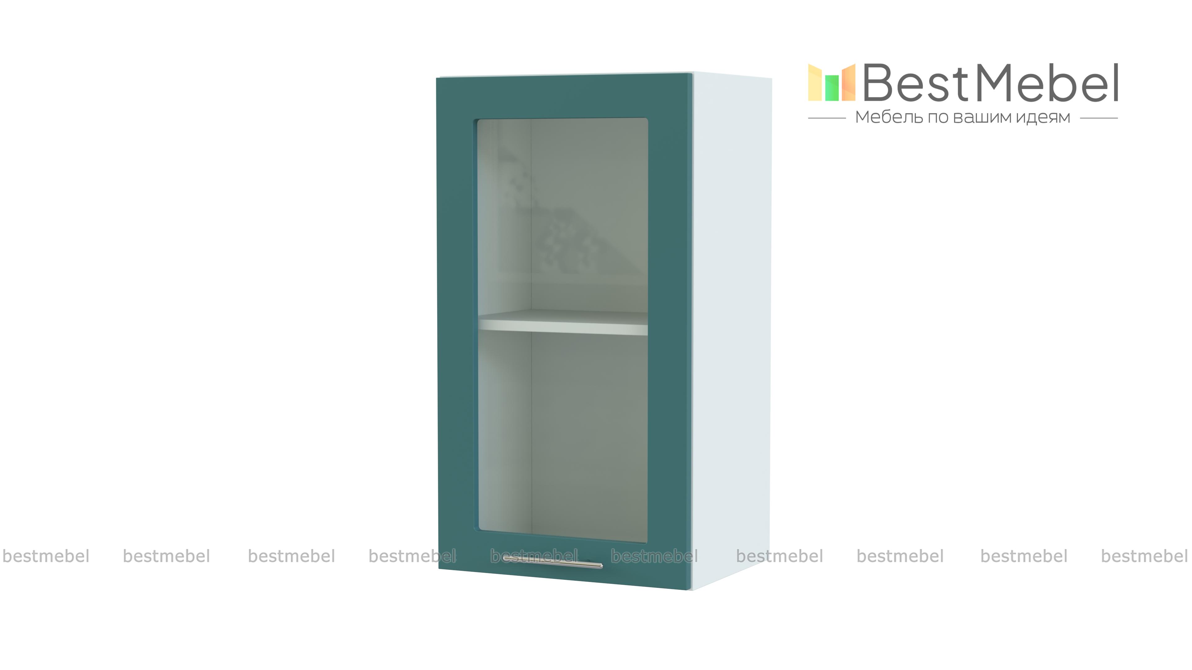 Шкаф Олимпия навесной со стеклом BMS - Фото