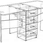 Схема сборки Кухонный стол СТКН-5 BMS