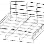 Схема сборки Кровать Люсси BMS