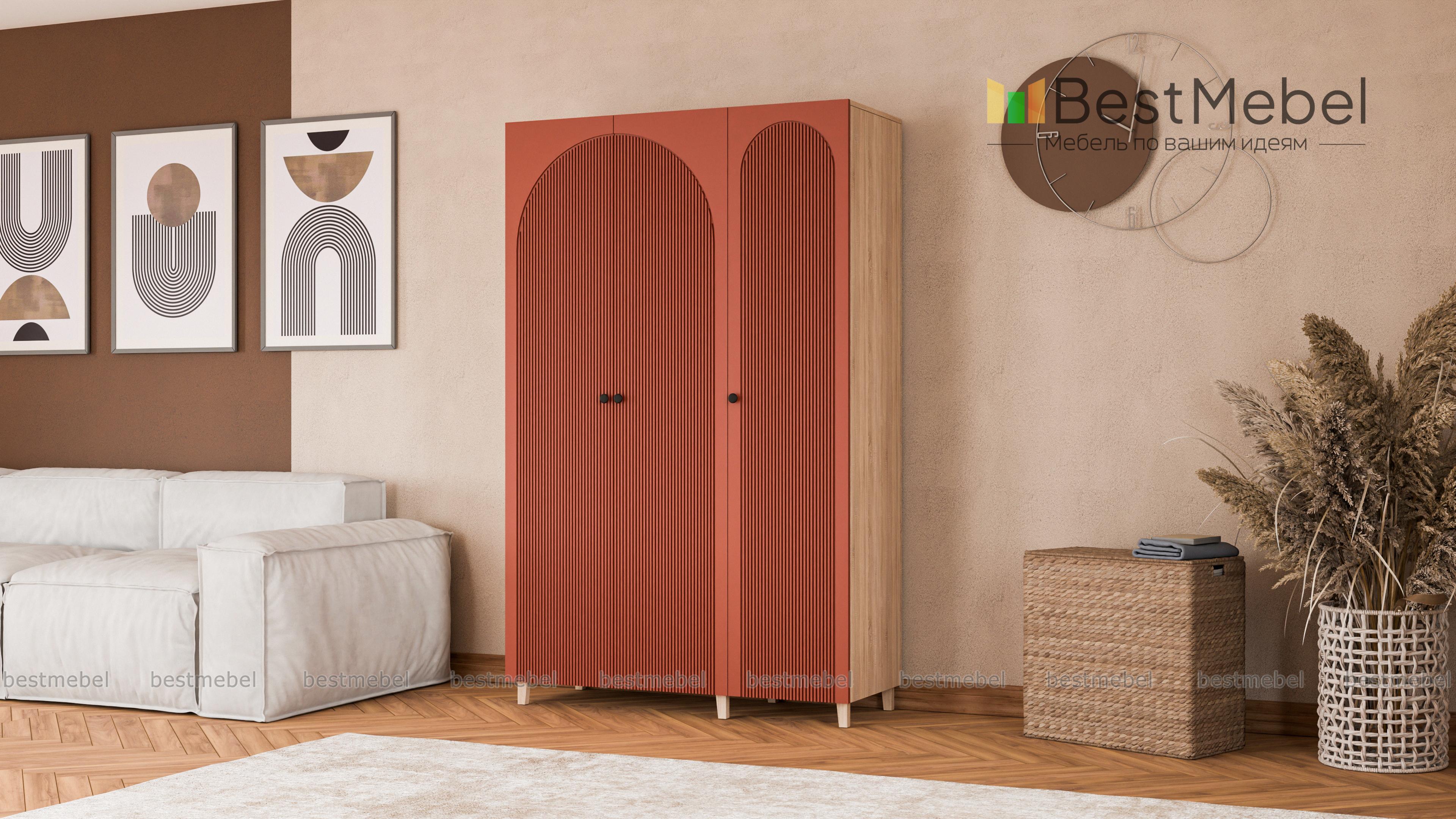 Шкаф распашной Вивьен 6 BMS - Фото