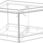 Схема сборки Обувница Альберт 15 BMS