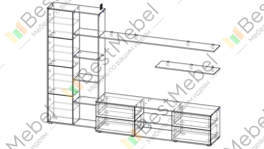Схема сборки Гостиная Dana М1108А BMS
