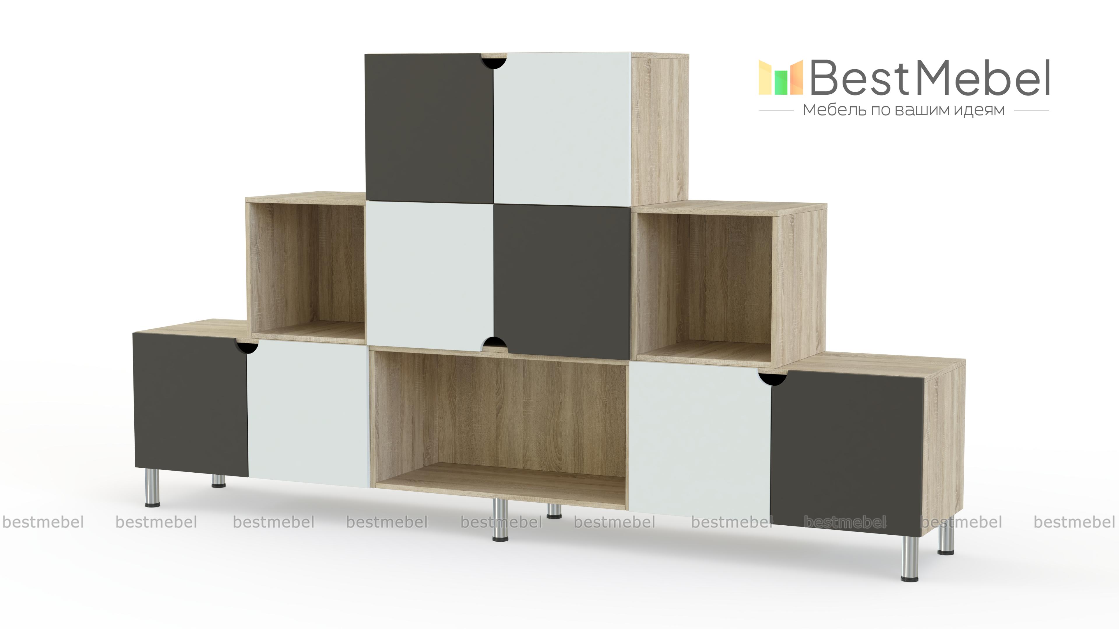 Стеллаж Хлоя 14 BMS - Фото