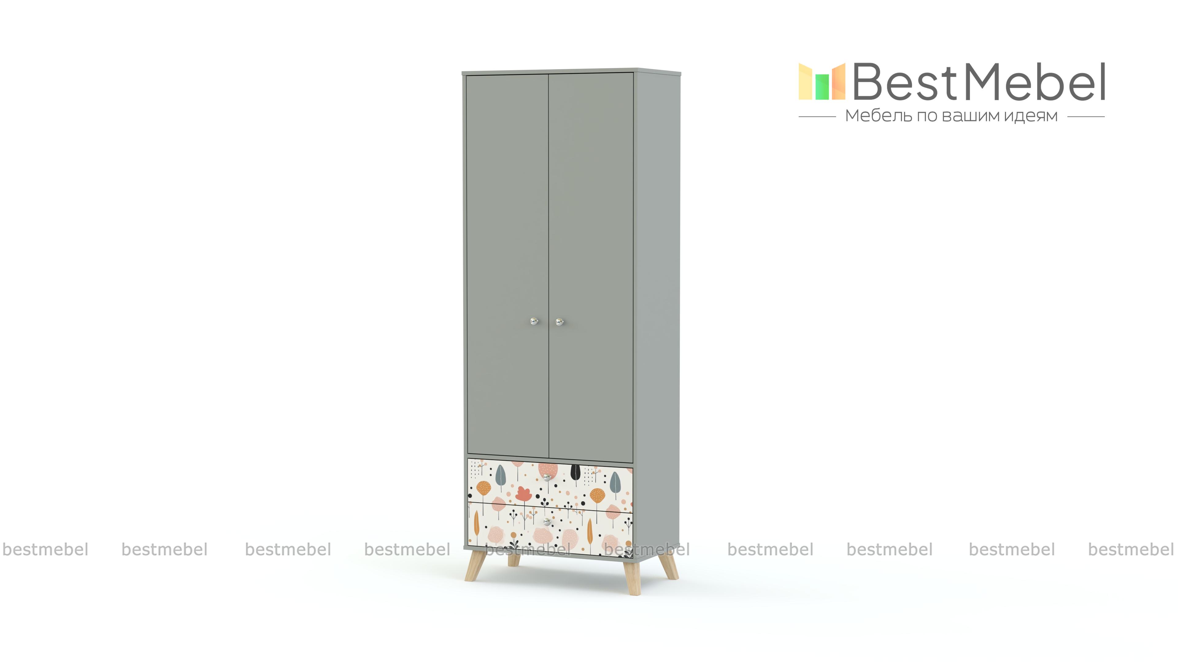 Шкаф распашной Эльза 1 BMS - Фото