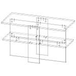 Схема сборки Журнальный стол Тиара BMS