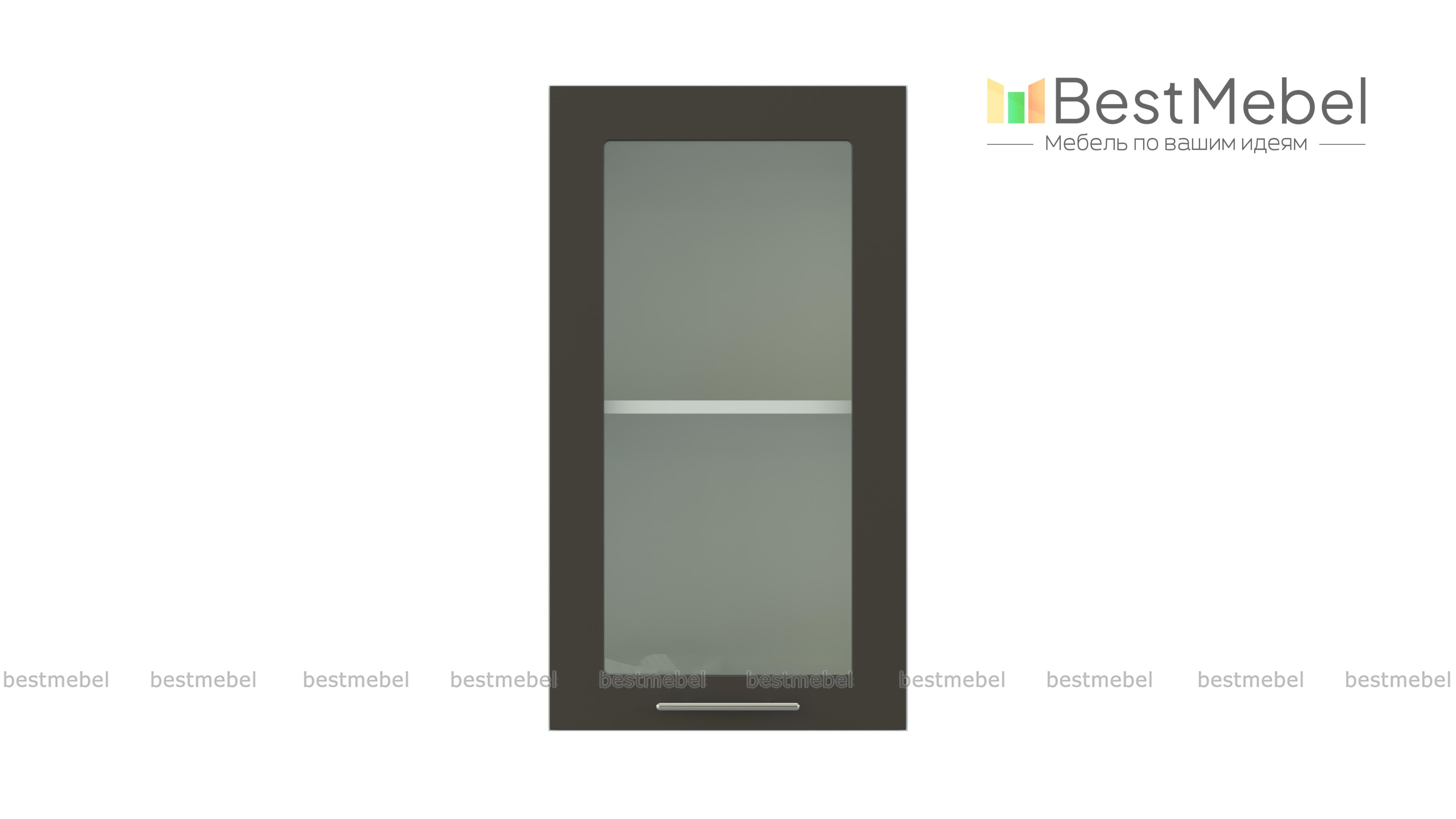 Шкаф Олимпия навесной со стеклом BMS - Фото