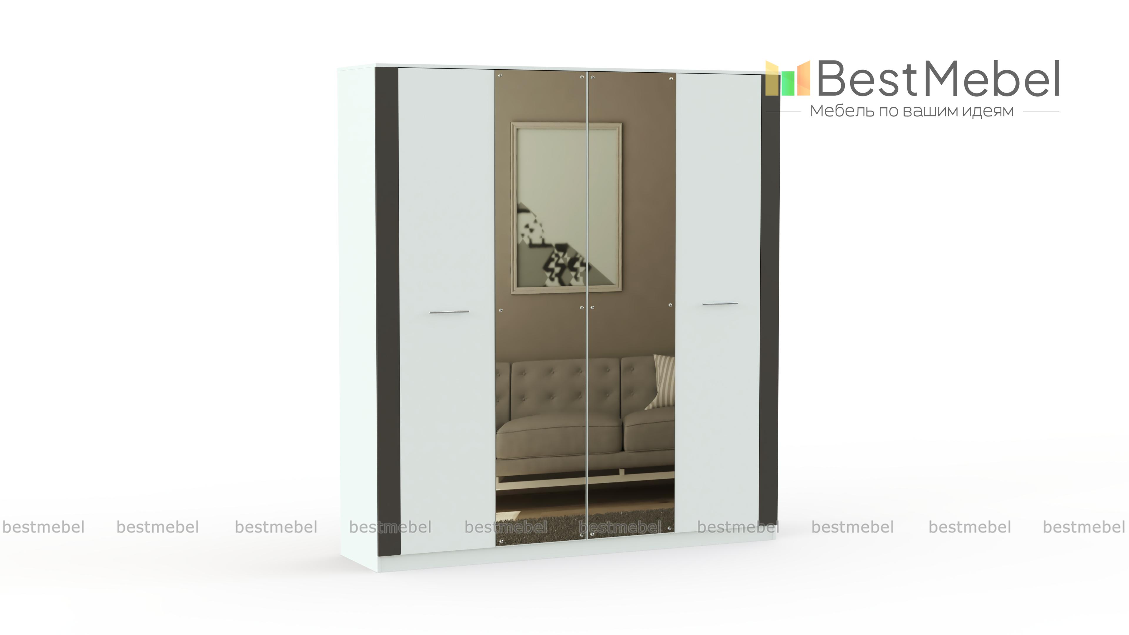 Распашной шкаф Венета BMS - Фото