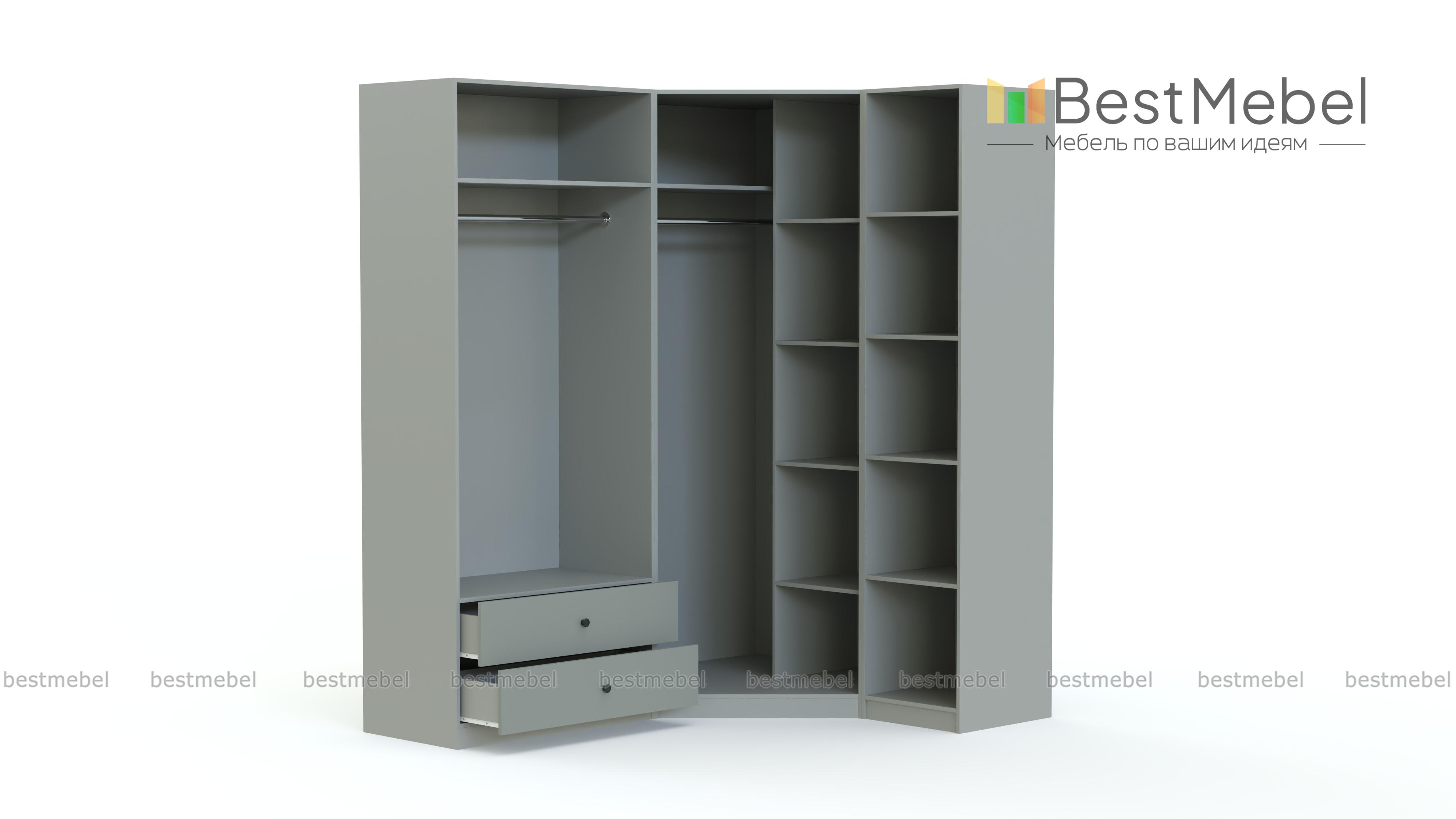 Шкаф угловой Ланс 22 BMS - Фото