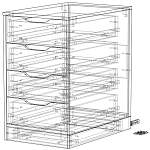 ЭСКИЗ Тумба Алекс Alex 1 (460х750х680)