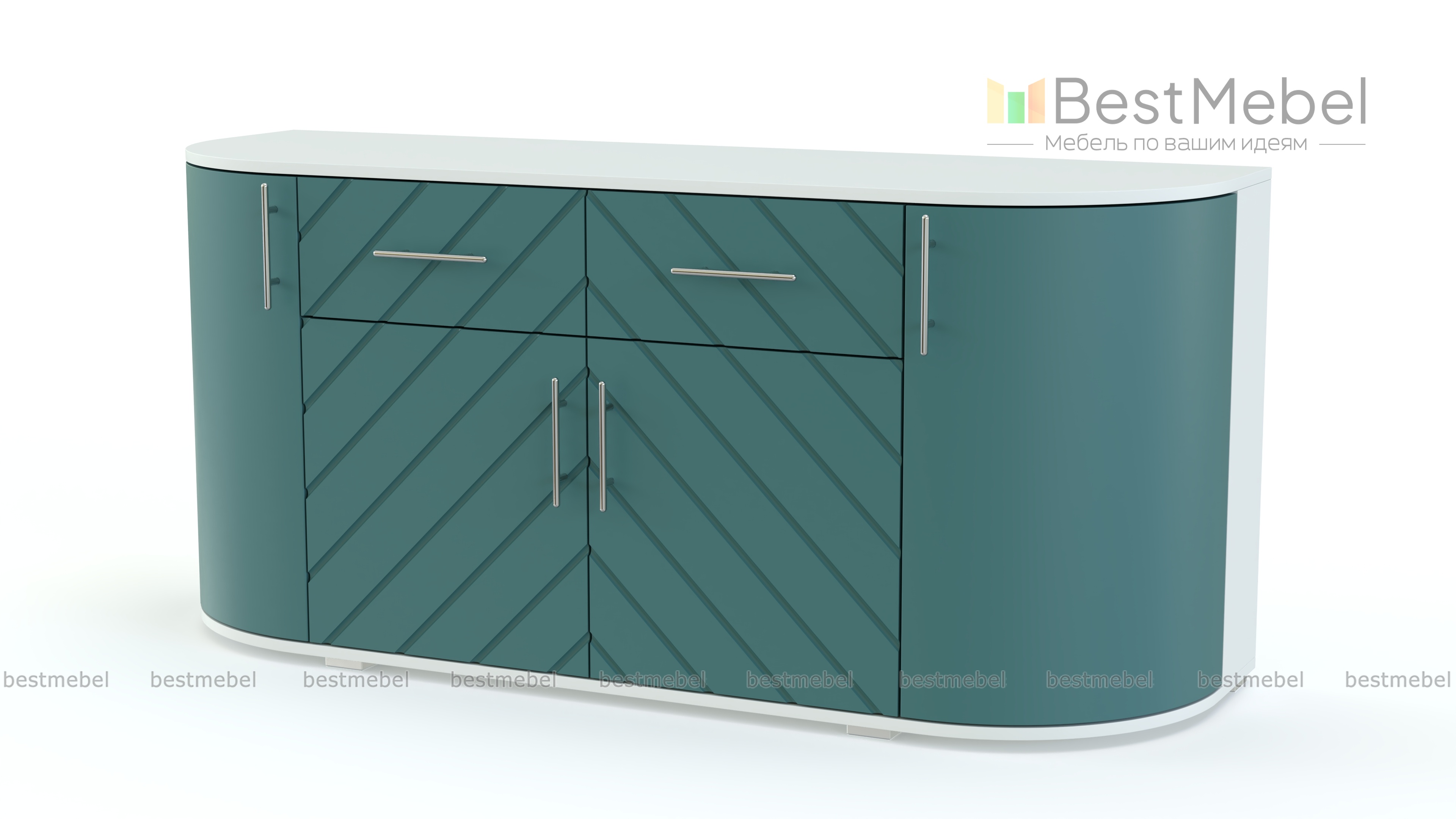 Комод радиусный Нико 16 BMS