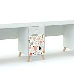 Письменный стол для двоих Эльза 2 BMS - Фото 2