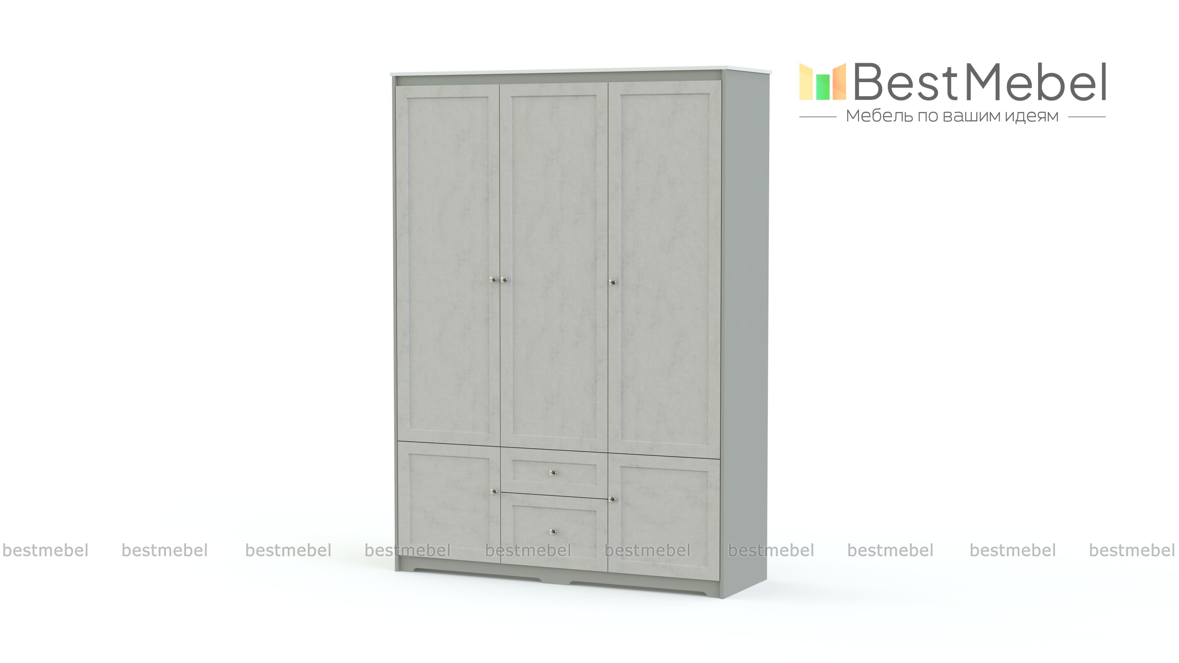 Распашной шкаф Сопрано BMS - Фото