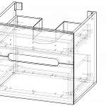 Схема сборки Тумба в ванную комнату Фантастик 4 BMS