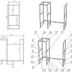 Схема сборки Тумба для белья Кентавр 4 BMS