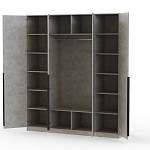 Шкаф распашной Ализе 12 BMS - Фото 12