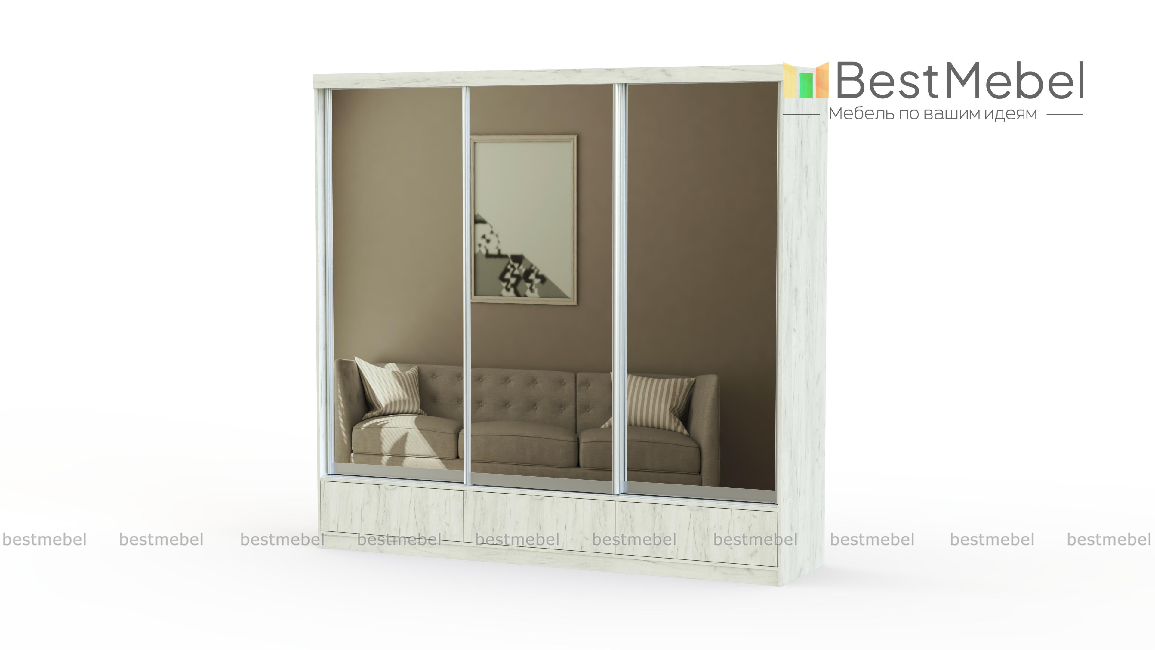 Шкаф-купе Мадрид 268 BMS - Фото