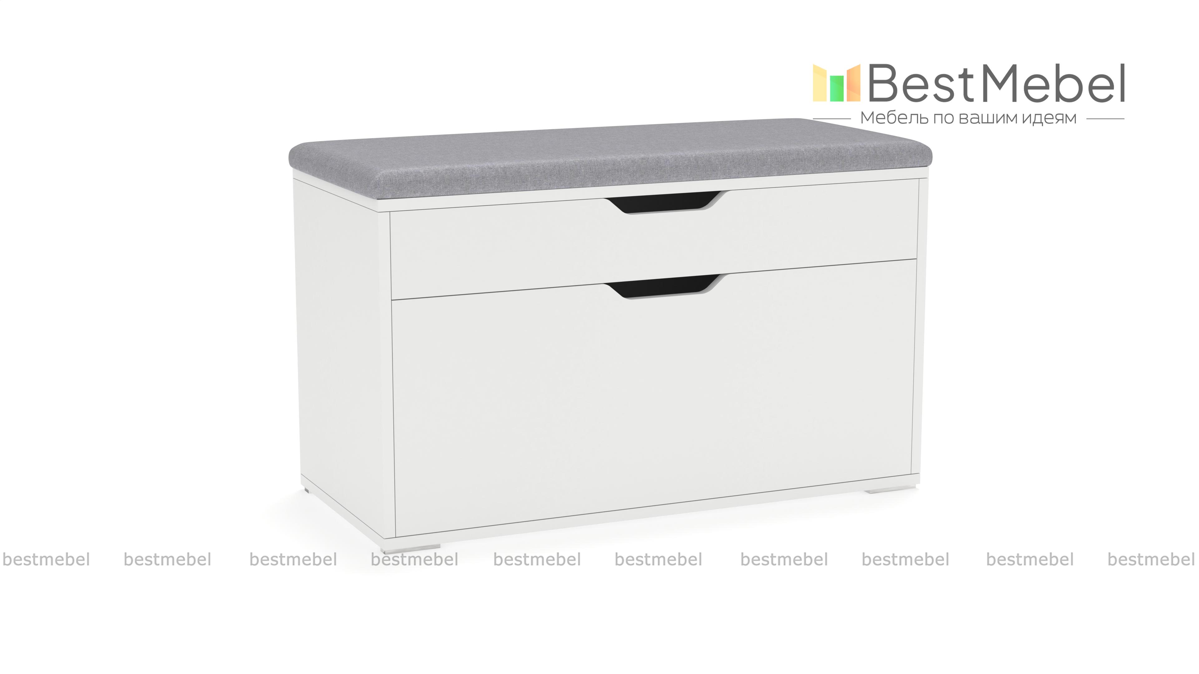 Обувница Конни с сиденьем BMS - Фото