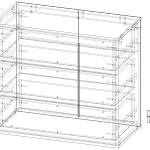 Комод Экет Eket